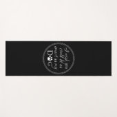 私の頭が切れる犬のヨガマットとして ヨガマット (正面(横))