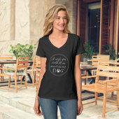 私の頭が切れる犬のTシャツとして Tシャツ