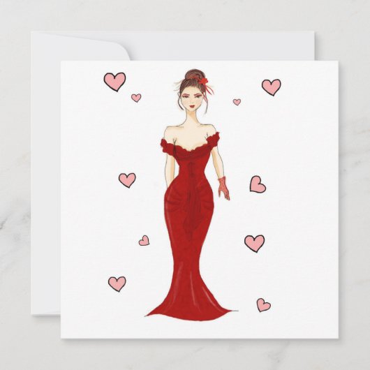 私の頭になってくれるか、イラストレーション カード (正面)