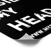 私の頭のポスターの中の一歩 ポスター (角)