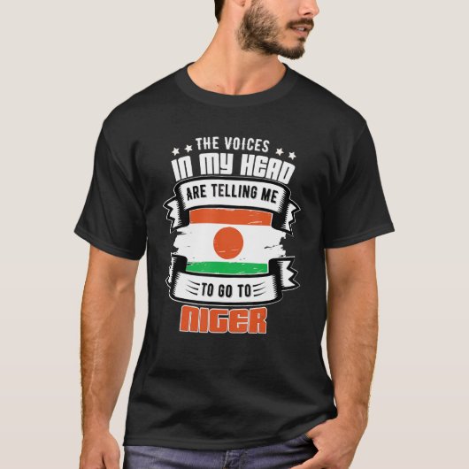 私の頭の中でニガー Tシャツ (正面)
