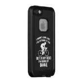 私の頭の中で自転車Tシャツに乗って LifeProof iPhoneケース (裏面/右)
