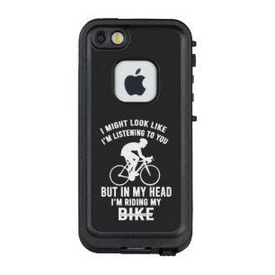 私の頭の中で自転車Tシャツに乗って LifeProof FRÄ’ iPhone SE/5/5sケース