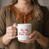 私の頭の中に入るパーソナライズされた コーヒーマグカップ