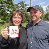 私の頭の中に入るパーソナライズされた コーヒーマグカップ