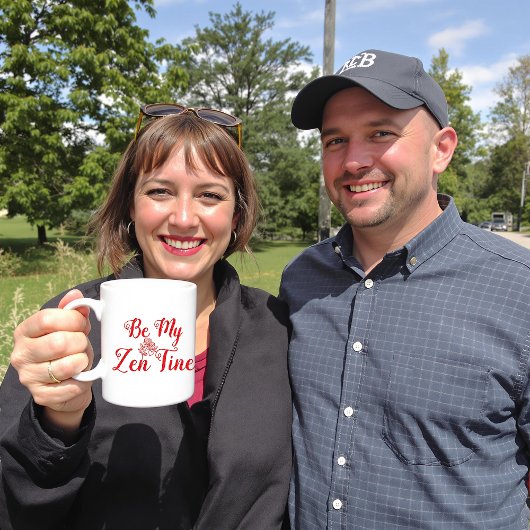 私の頭の中に入るパーソナライズされた コーヒーマグカップ