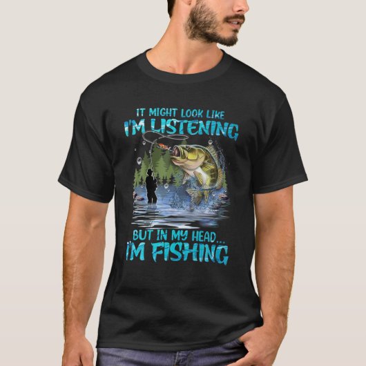 私の頭の中に聞見えるかもしれない Tシャツ (正面)