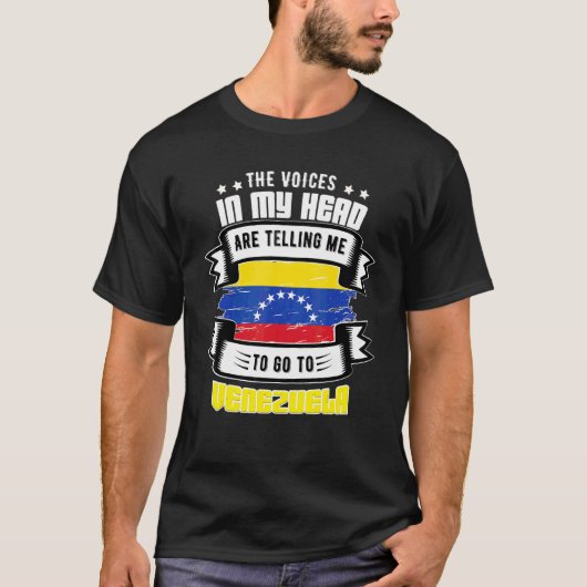 私の頭の中のベネズエラ Tシャツ (正面)