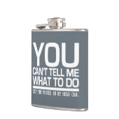 私の頭の中の声のフラスコカスタムク フラスク (左)