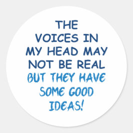 私の頭の中の声 ラウンドシール