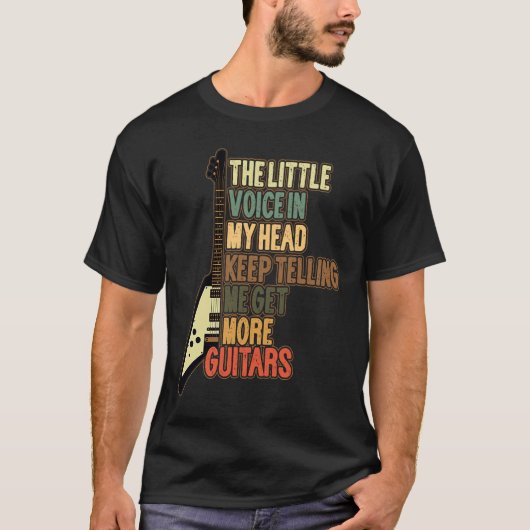 私の頭の中の小さな声は私保にMoを取得するように言った Tシャツ (正面)