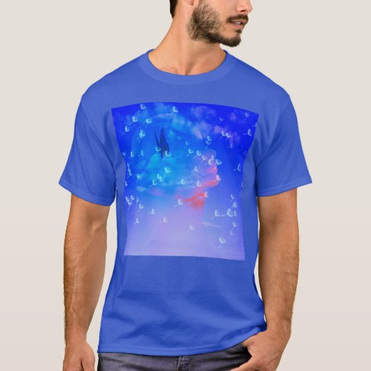 私の頭の中の蝶 Tシャツ (正面)