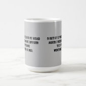 私の頭の中の9の声COFFEE MUG コーヒーマグカップ (中央)