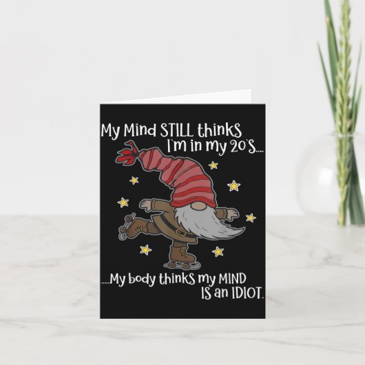 私の頭はまだ20代だと思っているが体はそう思っていない カード (正面)