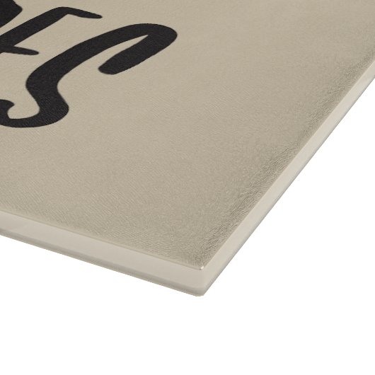 私の頭カスタムのトマトからあなたを愛するガラスのトマト カッティングボード (角)