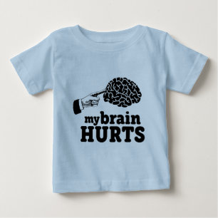 私の頭脳の傷 ベビーTシャツ