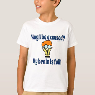 私の頭脳は完全です! Tシャツ