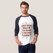 私の頭部の声 Tシャツ (正面フル)