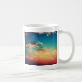私の頭部は雲で付きます コーヒーマグカップ