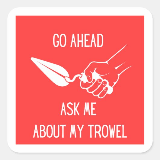 私の頼こてステッカーについて スクエアシール (正面)