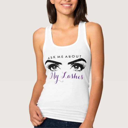 私の頼まぶしについて。 タンクトップ (正面)