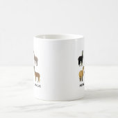 私の頼アルパカについて コーヒーマグカップ (中央)