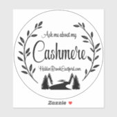 私の頼カシミアについて シール (シート)