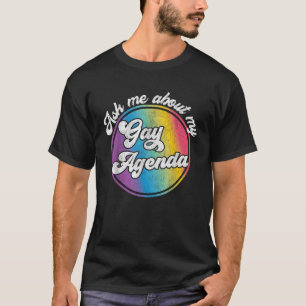 私の頼ゲイアジェンダLGBTの政治おもしろい的宣伝について Tシャツ
