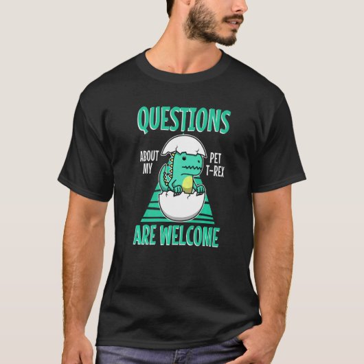 私の頼トレックスについて Tシャツ (正面)
