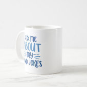 私の頼パパのジョーク コーヒーマグカップ (正面左)