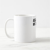 私の頼パパのジョーク コーヒーマグカップ (左)