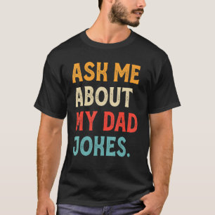 私の頼パパジョークレトロパパ Tシャツ