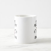 私の頼ユニコーンについて コーヒーマグカップ (中央)