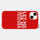 私の頼先生先生日 Case-Mate iPhoneケース (裏面 (横))