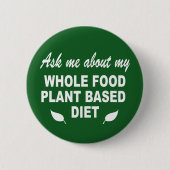 私の頼全てのダイエットについて 缶バッジ (正面)