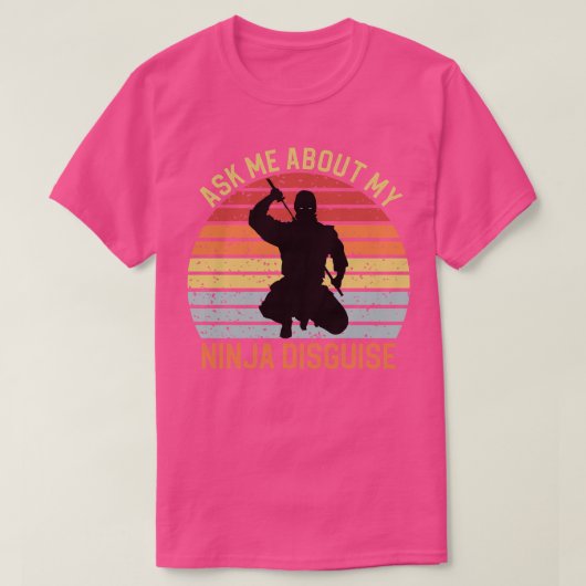 私の頼忍者の変装4 Tシャツ (デザイン正面)
