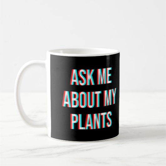 私の頼植物について コーヒーマグカップ (左)
