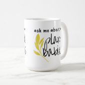 私の頼植物ベビー コーヒーマグカップ (正面右)