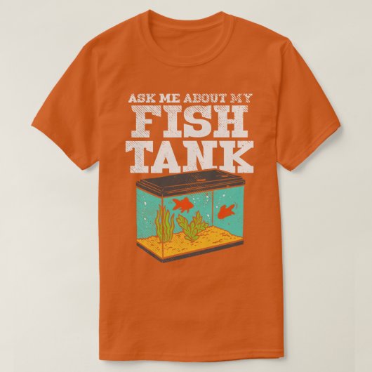 私の頼水槽について Tシャツ (デザイン正面)