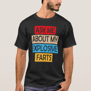 私の頼爆発的な茶番のジョークSarcaについて Tシャツ