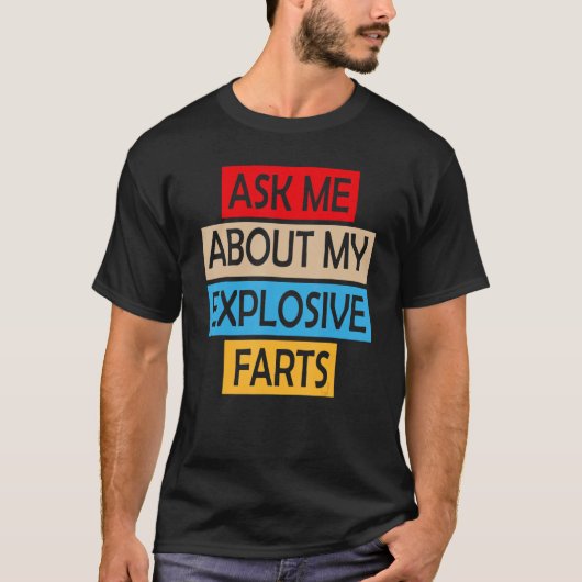私の頼爆発的な茶番のジョークSarcaについて Tシャツ (正面)