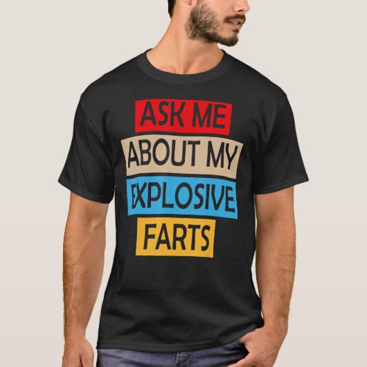私の頼爆発的な茶番のジョークSarcaについて Tシャツ (正面)