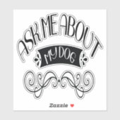 私の頼犬について シール (シート)