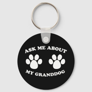 私の頼祖犬について（暗） キーホルダー