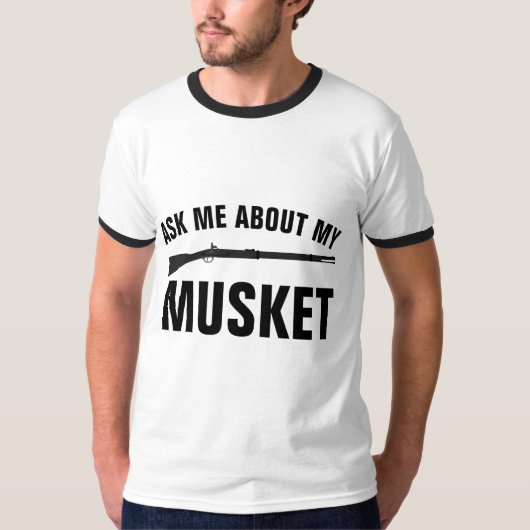 私の頼銃のTシャツについて Tシャツ (正面)