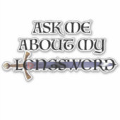 私の頼長剣HEMAについて シール (正面)