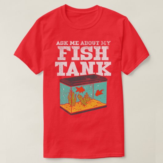 私の頼魚のタンクについて2 Tシャツ (デザイン正面)