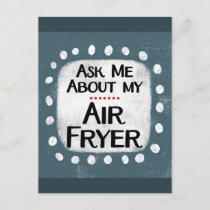 私の頼Air Fryerはがきについて ポストカード