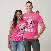 私の頼Axolotl泥の子犬の皮肉サラマについて Tシャツ (ユニセックス)