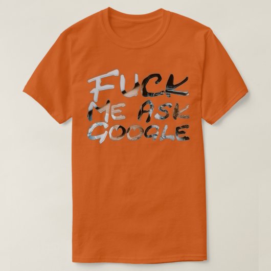 私の頼Google Tシャツ (デザイン正面)
